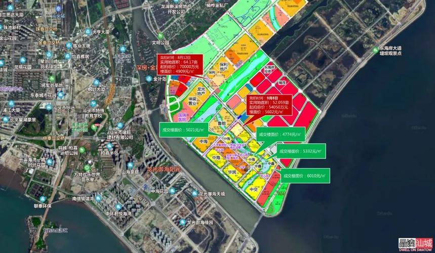 4亿!汕头东海岸新溪片土拍继续上新,限高150米