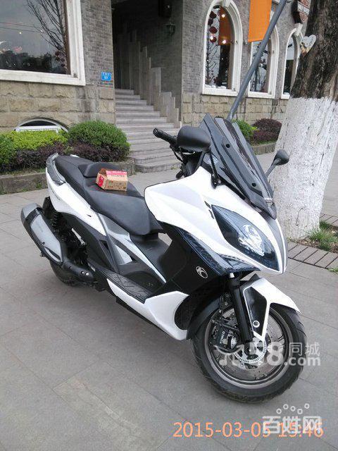 光阳400 abs踏板车