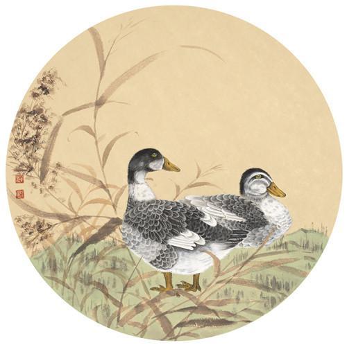 柔情系生灵 健笔写风骨——郭山军国画鹅系列作品赏析
