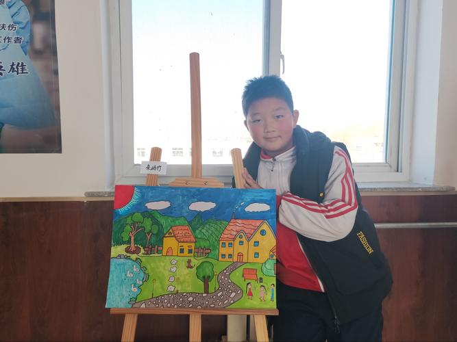 "迎新年 画家乡"西腰小学海选画展活动