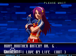 雅典娜拳皇历代胜利画面