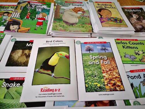 raz-kids美国原版分级阅读绘本aa级90本abc级支持小达人点读笔