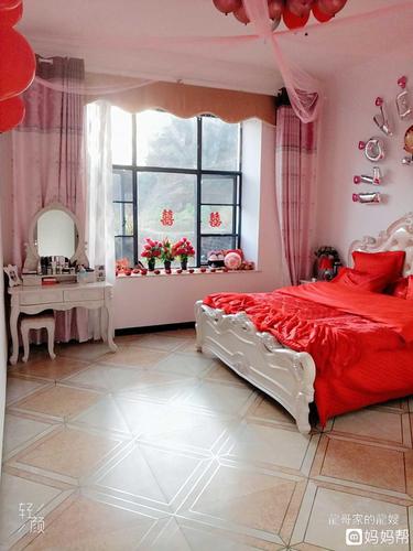 晒一下婚房我家二狗子从白天布置到凌晨