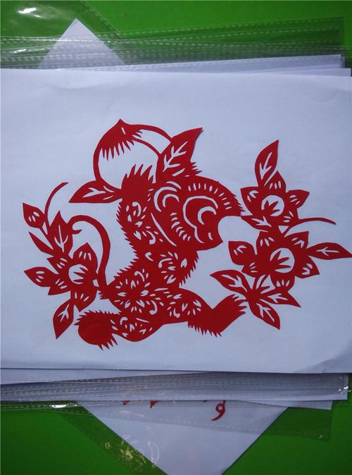 热卖手工剪纸刻纸练习样稿图案图样民间剪纸图案十二生肖花鸟剪纸模板