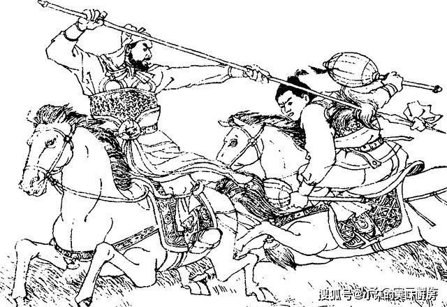 枪挑武三思再创罗家梅花枪的罗昌,大破连环马聚义九焰山的罗英_枪法