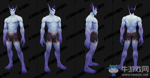 《魔兽世界》虚空精灵男女外貌_虚空精灵外观