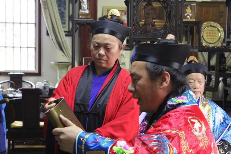 武汉长春观丙申坛全真派道士传戒祈戒初启(图集)