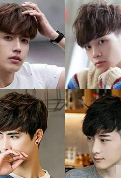 不挑脸型的男生卷发演示 流行纹理烫发成关注款式