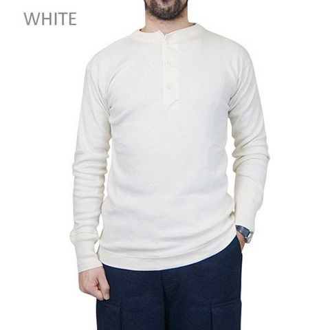 nigel cabourn main line 男士长袖亨利衫