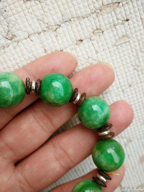 出土翡翠手串