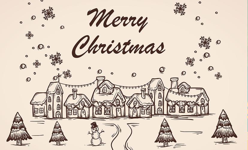 圣诞节海报图片大全 圣诞节主题海报手绘设计图片一览