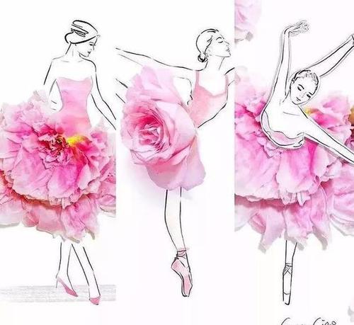 新加坡美女graceciao的花瓣时装秀实在太漂亮了