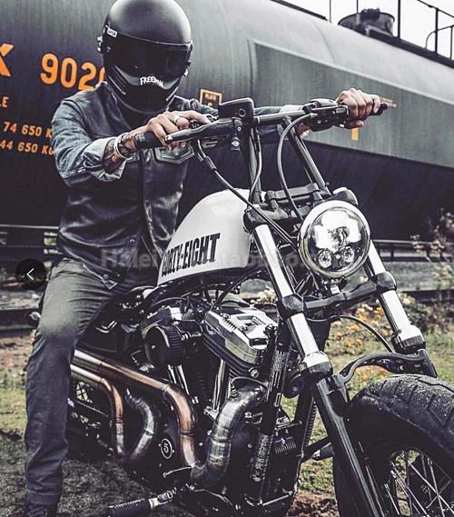 现货哈雷运动者883481200改装车把10寸街霸加高把复古窗口把