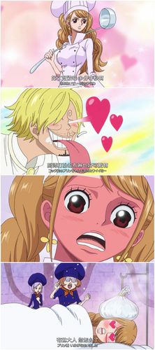 海贼王 蛋糕岛篇 山治 布琳 自截