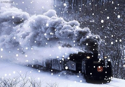 动态雪景