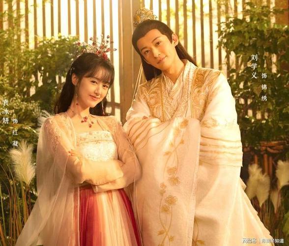 落花时节又逢君袁冰妍刘学义新剧照太养眼古偶剧颜值模板呀