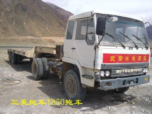  三菱t850> 三菱自卸车>三菱应该是国人更为熟悉的日本品牌,单桥载