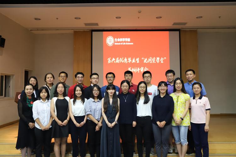 生命科学学院第六届优秀毕业生"沈同奖学金"答辩评审成功举行