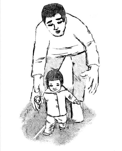 父爱如山 大爱无言