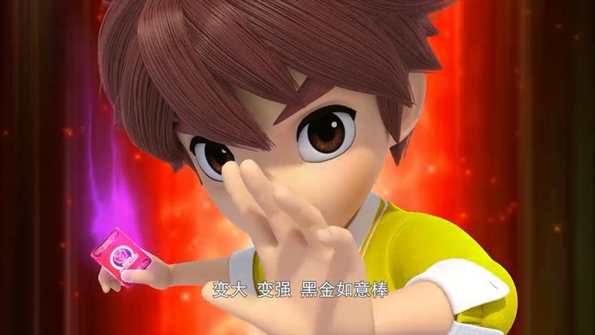 盟卡车神:男孩使出卡牌,打败响尾蛇,就看这次的了!