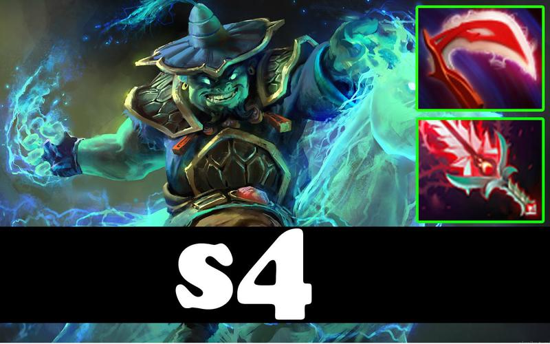【dota】s4 27杀暗灭蓝猫第一视角!_电子竞技_游戏