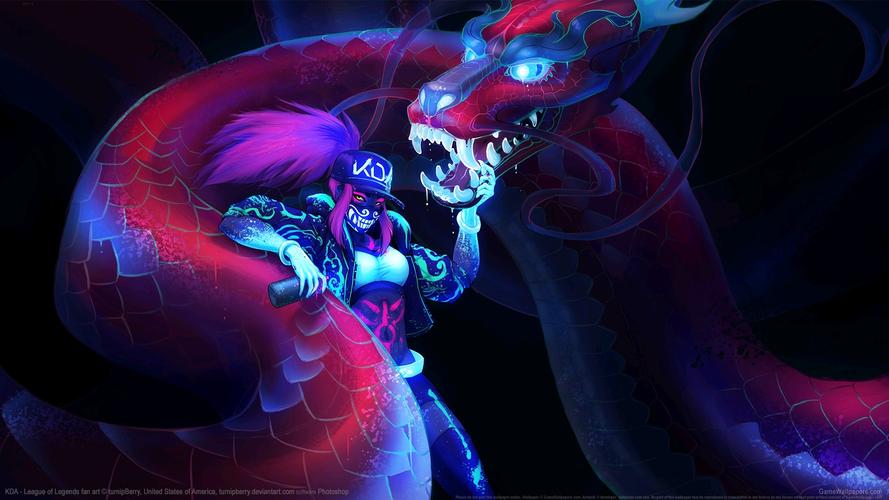 英雄联盟kda阿卡丽图片(50张)