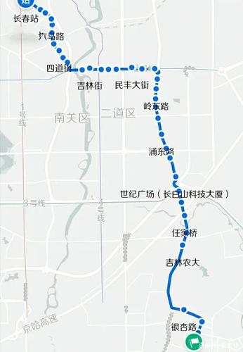 长春公交115路b线开通