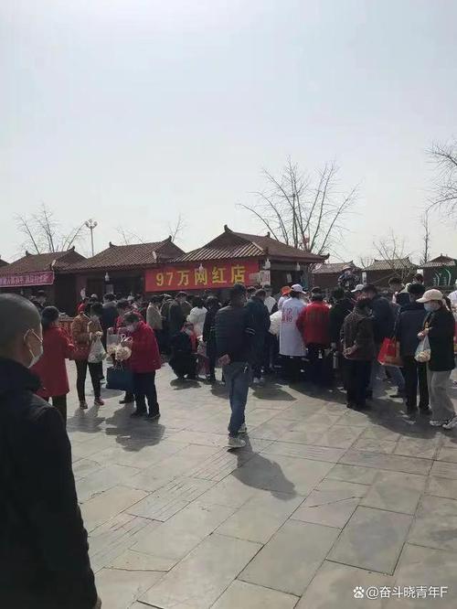 淮阳太昊陵庙会至今已快过半,半个月前豪置百万的并豪言"98万摊位费
