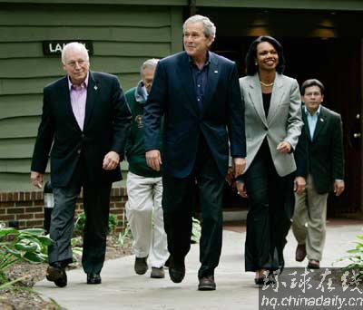 > 资料库 > 美国 环球在线消息:美国总统布什6月12日在马里兰州的戴维