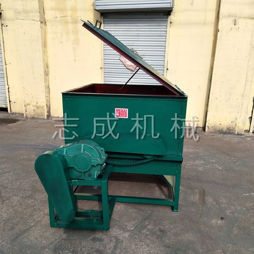 家用小型粉料拌料机羊草料搅拌机 卧式饲料搅拌机志成
