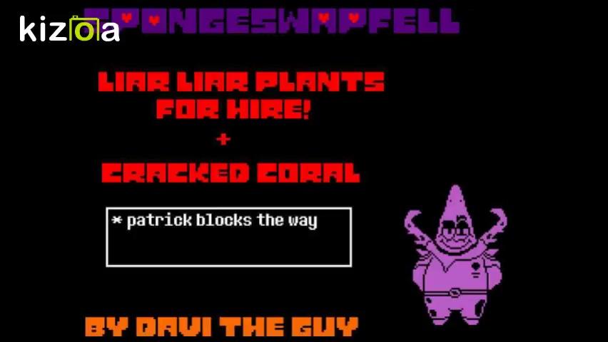 [spongeswapfell]liar liar plants for here   cracked coral