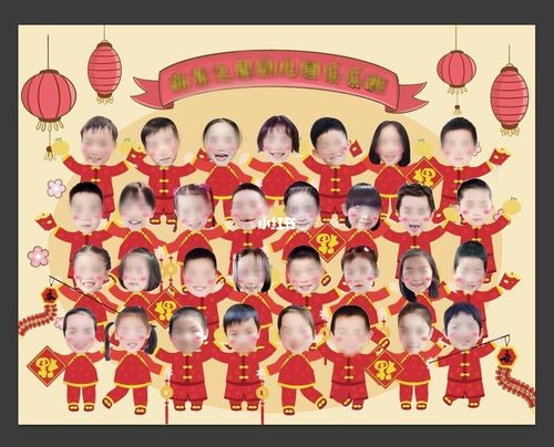 新年幼儿园全家福抠图_幼儿园_全家福_新年去哪玩_新年余幼儿园