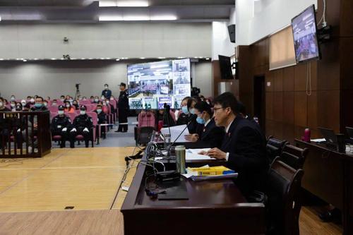 楚雄市人民法院公开开庭审理一起44人涉黑案
