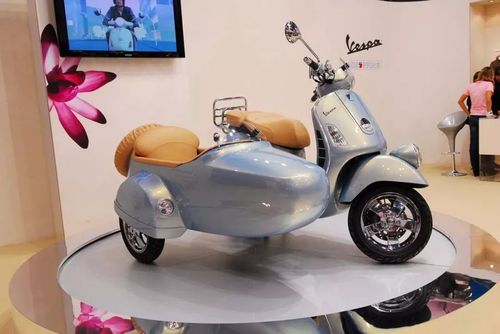 伟士摩托(vespa)的改装边三轮