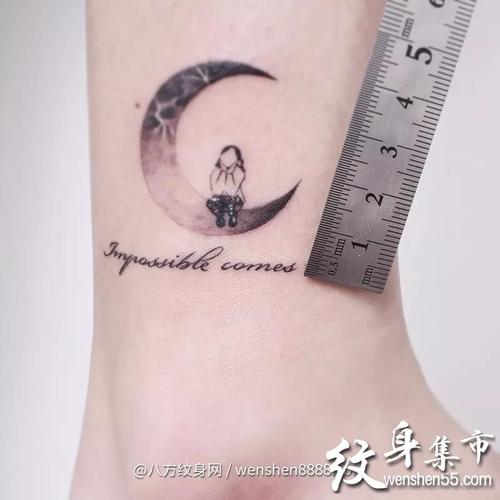 脚踝纹身,脚踝纹身手稿,脚踝纹身手稿图案大全