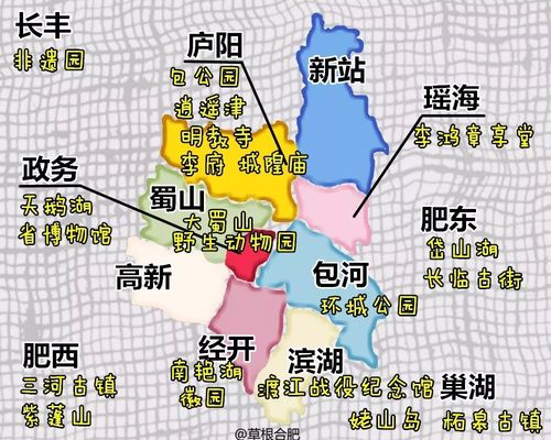 不同人眼中的合肥地图