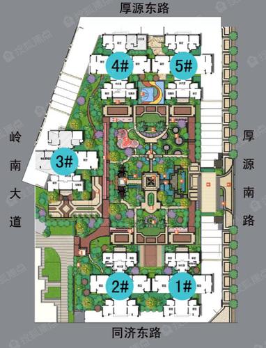 普君新城华府ii各楼层平面图_普君新城华府ii楼层平面