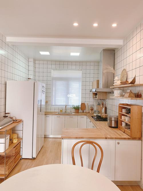 08原木风暖暖小厨房|装修布局分享95_厨房_装修_原木风_收纳_橱柜