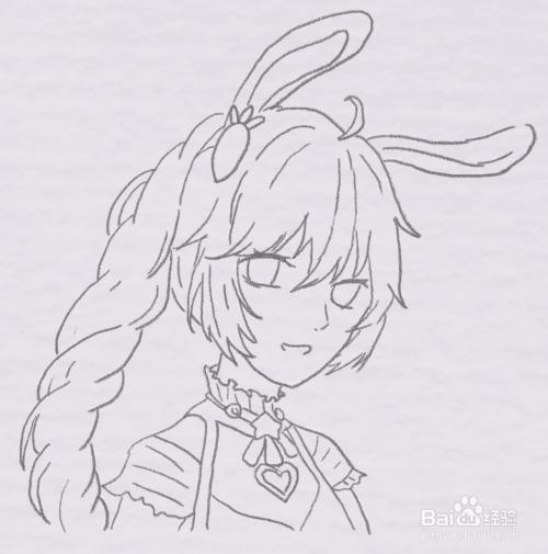 可爱小舞简笔画