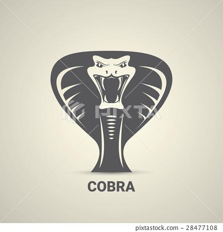 插图素材: vector dangerous cobra snake icon