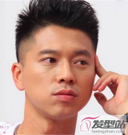 男士剃鬓角短发酷炫清爽帅气爆表