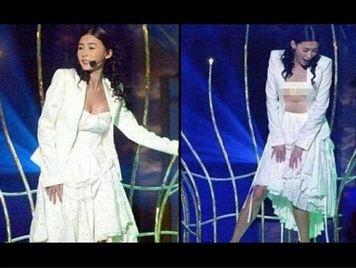 那些明星"出糗"的瞬间!张柏芝尴尬,林志玲抱郭敬明太搞笑