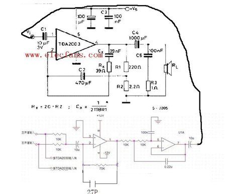 我想用ne5532 2块tda2003做成btl电路作为电脑低音炮的电路,我是菜鸟