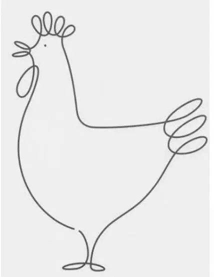 说3笔以上不会画的,快来看看一笔画,不信你不会