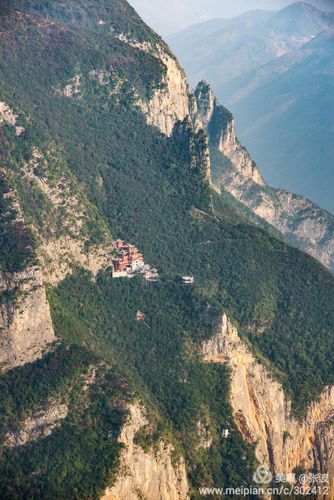 巫山神女峰风景