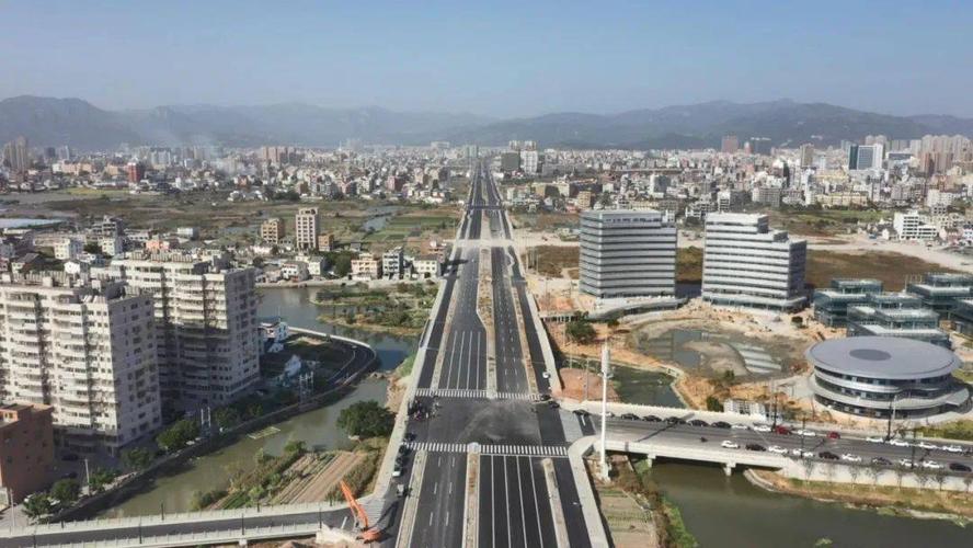 乐清这条大道圆满完工串起了两个大镇预计明年初全面通车