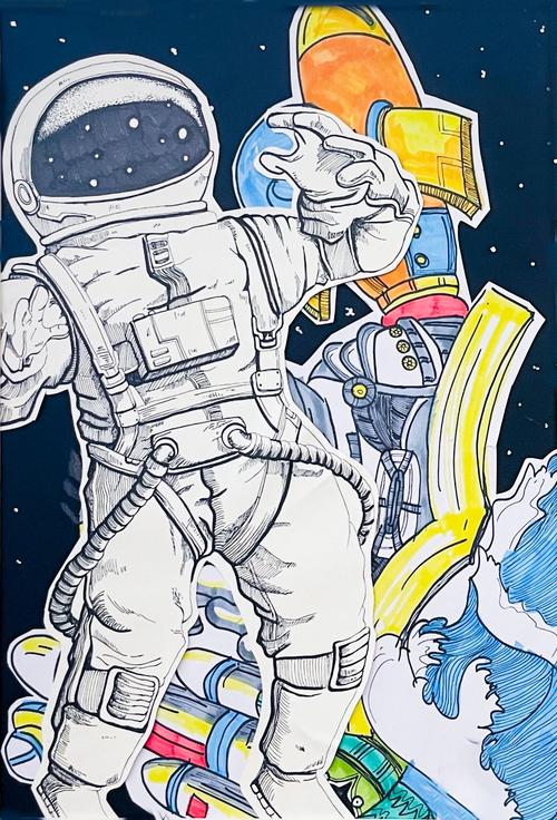 我的航天梦艺术作品展