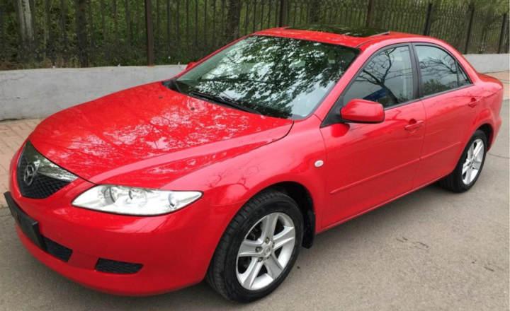 上海二手马自达6 2004 款 2.3l 自动技术型 红色 - 小猪二手车
