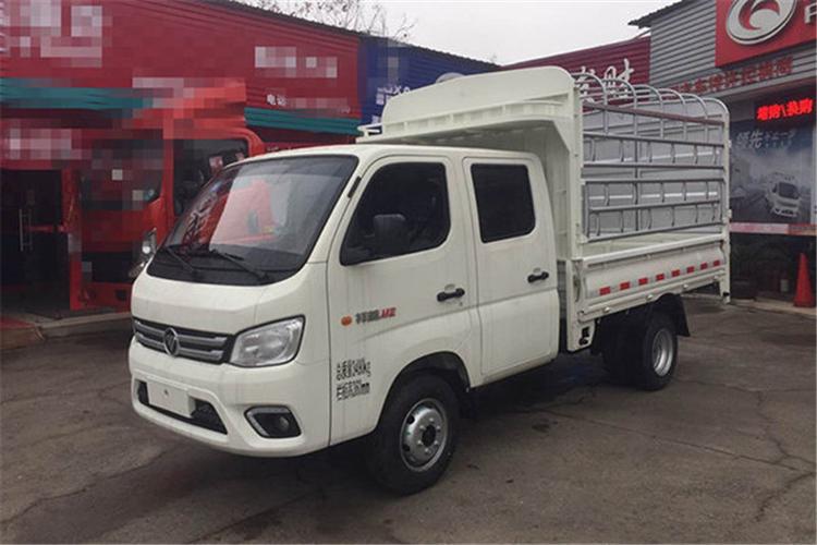 1米 国六 双排仓栅式微卡(bj5032ccy4av5-01)