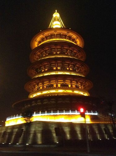 洛阳遗址上【武则天通天塔】